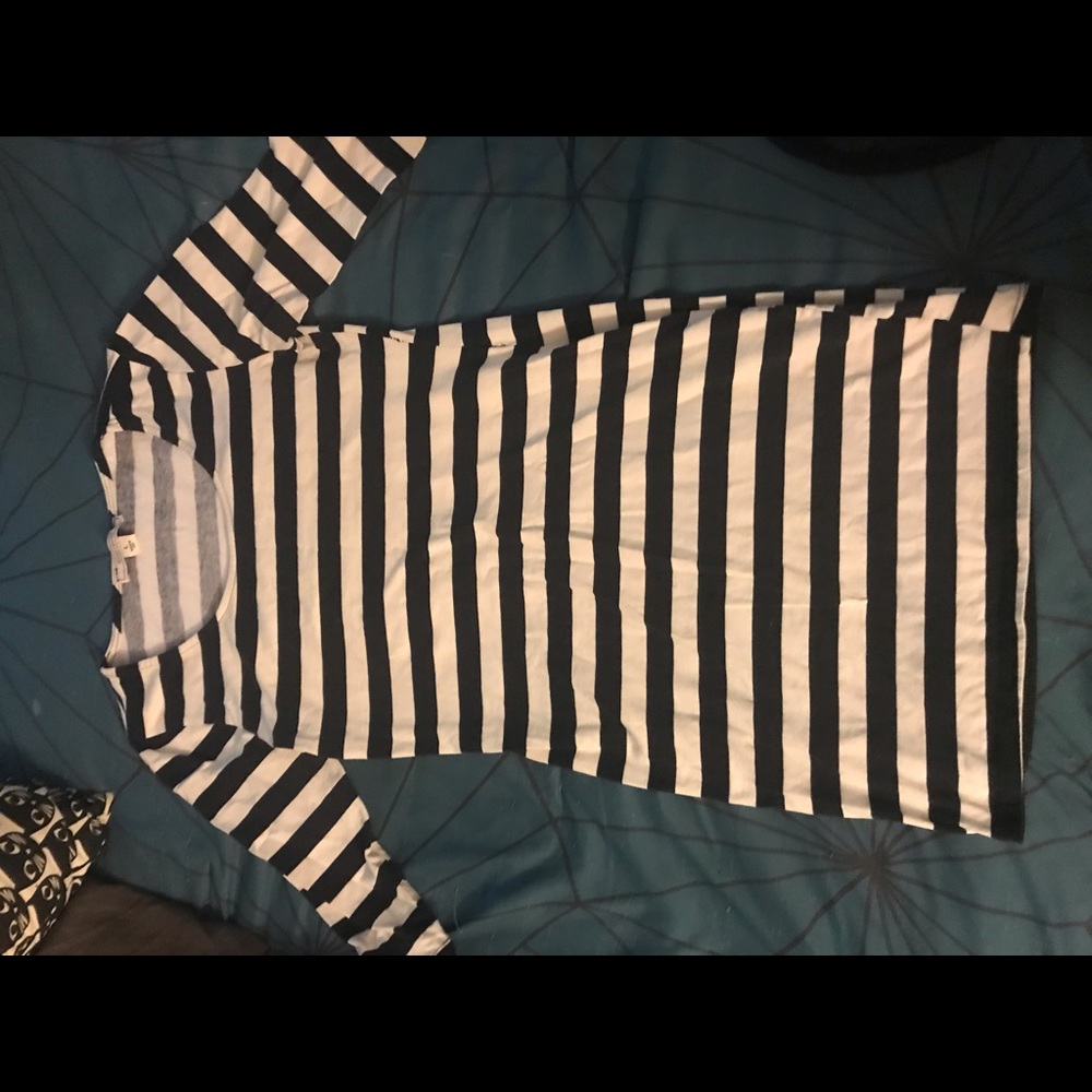 Black and white dress